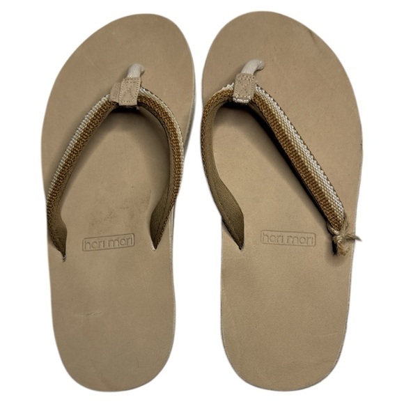 Hari Mari Scouts Women’s Flip Flops Sandals Tobacco Breeze Size 8 NWT - Picture 3 of 8